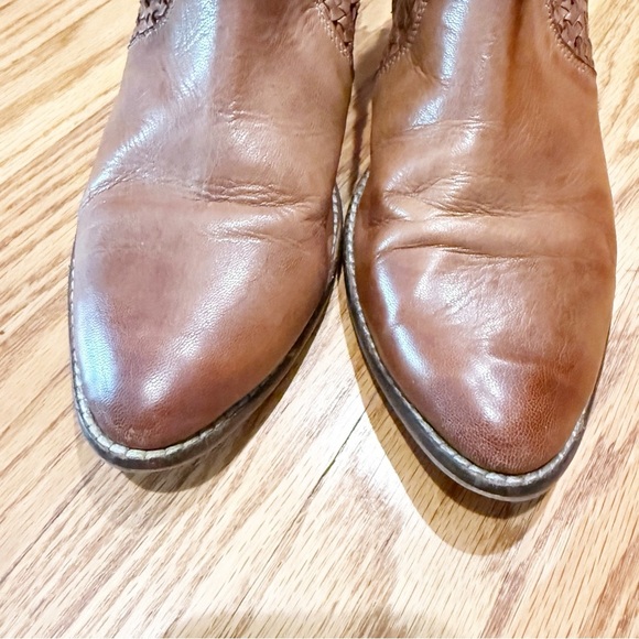 Seychelles Brown Leather Ankle Boots 9 - Picture 2 of 10
